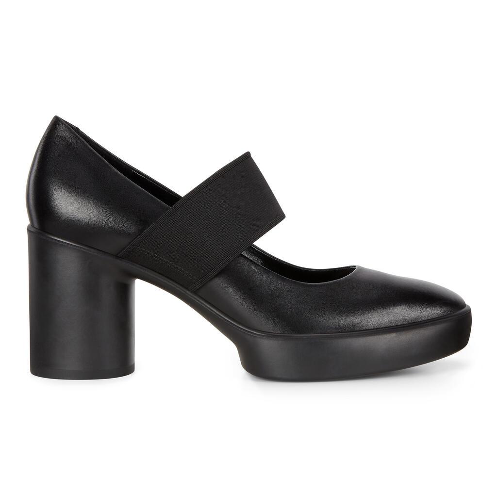 Ecco Shape Sculpted Motion 55 Mary Janes Womens Dress Shoes In Black Online - India VRG-827314